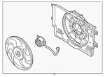 Genuine Hyundai Radiator 25310-BY100 New. Price: $475.83.