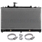 Radiator For 2003-2008 Mazda 2.3L With Universal Oil Hose Clamps Kit CU2673 New. Price: $66.98.