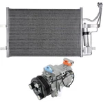 Ac Condenser & Compressor Cooling Kit For 2004-2009 Mazda 3 2006-2010 5 New. Price: $196.96.