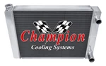 Jamn Champion 20" Wide 3 Row Universal Series Radiator Dual Pass #UN20-DP New. Price: $255.50.