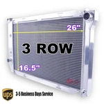 Aluminum Radiator 1971-1973 Ford Mustang /mercury Cougar V8 5.8L 7.0 Luxerad New. Price: $125.60.