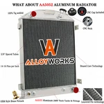 CU3132 4ROW Aluminum Radiator Fit 1930-1938 Ford Model High Boy Coupe Chevy V8 New. Price: $229.00.
