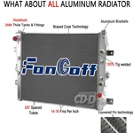 3-ROW Radiator For 2011-16 13 Chevy Silverado Gmc Sierra 2500 3500HD 6.6 Duramax New. Price: $299.00.