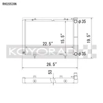 Koyo Racing Radiators RH020539N New. Price: $496.78.