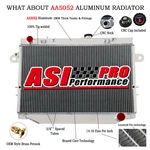 Asi 4ROW Radiator For Landcruiser Series HDJ100R FZJ105R HZJ105R 4.2L 1HZ Mt New. Price: $259.00.