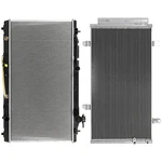 Aluminum Radiator & Ac Condenser Cooling Kit For Toyota Venza Avalon Camry V6 L4 New. Price: $177.99.