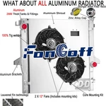 3-ROW Radiator Shroud Fan For 2003-09 Dodge Ram 2500 3500 Cummins 5.9L 6.7L New. Price: $329.00.