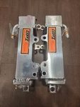 1984 Honda CR125R Gpi Racing Aluminum Radiators Pair, New Aftermarket Set Used. Price: $59.99.