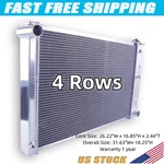 4 Row Aluminum Radiator For 1970-81 Camaro Monte Carlo 75-79 Chevy Nova -luxerad New. Price: $167.40.