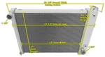 Champion Cooling Systems CC370 Subzero Radiator Big Block New. Price: $302.05.
