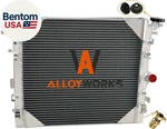 Alloyworks Aluminum Radiator For 2007-2015 Jeep Wrangler Jk 3.6L 3.8L V6 Engines New. Price: $284.73.