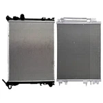 Aluminum Radiator & Ac Condenser Cooling Kit For 2009 Chrysler 300 2.7L 2010 New. Price: $130.85.