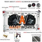 3ROW Radiator+shroud Fan Fit 1991-1993 Chevy Caprice Buick Roadmaster Oldsmobile New. Price: $259.00.