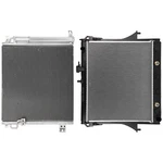 Radiator & A/c Condenser For 2009 2010 2011 2012 Chevrolet Colorado 5.3L New. Price: $140.29.