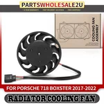 Rear Lh Engine Radiator Cooling Fan Assembly For Porsche 718 Boxster Cayman New. Price: $248.99.