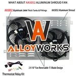 Full Aluminum Shroud Fan 1967-1970 1968 Ford Mustang,mercury Cougar 5.8/5.0L New. Price: $99.00.