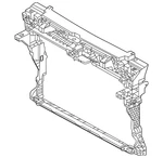 Genuine Volkswagen Radiator Support 3CN-805-588-D New. Price: $376.66.