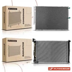 A-premium 2X Aluminum Radiator & A/c Condenser Cooling Kit For Lexus RX330 04-06 New. Price: $192.99.