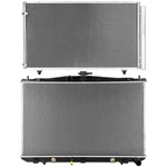 Radiator & Ac Condenser Cooling Kit For 12-15 Lexus RX350 11-15 Toyota Sienna New. Price: $122.79.