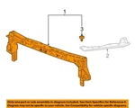 Gm Oem 16-19 Volt Radiator Support-upper Tie Bar 84003890 New. Price: $212.57.