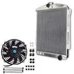 3 Row For Chevy Car Street Rod Auto 1940 1941 Aluminum Radiator & Fan 2.2" New. Price: $205.00.