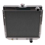Aluminum Radiator Ford Mustang V8 1967-1969 340 3-ROW Down Flow At/mt New. Price: $122.41.
