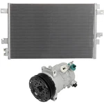 Condenser & Compressor For 11-14 Chrysler 200 08-14 Dodge Avenger New. Price: $216.18.