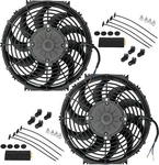 Dual 12 Inch Electric Radiator Cooling Fan Huge 180W Motor Auto Engine Car Truck New. Price: $159.95.