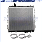Radiator With Universal Oil Hose Clamps Kit For 2001-2010 Chrysler Pt Cruiser New. Price: $68.63.