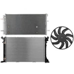 Electric Radiator Condenser Cooling Fan Kit Fits Audi A4 Quattro 2013-2016 New. Price: $170.38.