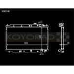 Koyo Racing Radiators V083146 New. Price: $399.85.