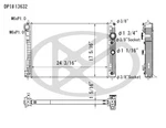 Koyo Radiator For Infiniti Q50, Q60 A13632 New. Price: $284.23.