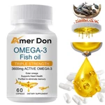 3600MG Active Omega Fish Oil Capsules 3X Strength With EPA&DHA,60 New. Price: $10.32.