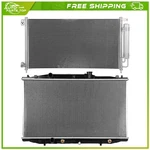 Aluminum Radiator And Condenser Cooling Kit For 2007 Honda Accord New. Price: $117.37.