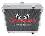 Sz Champion Row Radiator For 1971 - 1974 Dodge W200 Pickup L6 Engine #EC512 New. Price: $261.20.
