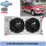 Row Radiator+shroud Fan 2004-2008 Ford Expedition F150 Lincoln Navigator New. Price: $299.00.