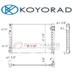 Koyorad A13284 Radiator For Cooler Cooling Antifreeze Coolant Belts Jh New. Price: $223.25.