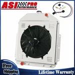 Rows Radiator+shroud Fan+relay Fits 1942-1951 1952 Ford F1 F2 F3 Trucks V8 Asi New. Price: $359.00.