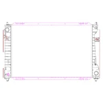 New Aftermarket Replacement Radiator 2008 Ford Escape 13040. Price: $109.96.