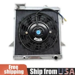 3 Row Aluminum Radiator & Fan For 1975 1976 Triumph Manual Mt New. Price: $215.00.