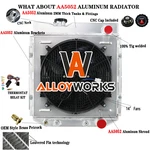 Row Radiator+shroud Fan Ford Mustang/falcon/mercury V8 4.3L 4.7L 63-1966 New. Price: $259.00.
