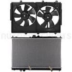 For 2003-2006 Mitsubishi Outlander 2.4L Front Side Radiator & Cooling Fan Kit New. Price: $129.68.