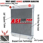 Aluminum 4ROW Radiator For Land Rover Defender Discovery 300TDI 90/110 BTP2275 New. Price: $209.00.
