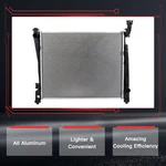 For 2011-2014 Dodge Durango Jeep Cherokee 3.6L 5.7L Aluminum Radiator CU13200 New. Price: $93.39.