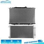 Aluminum Radiator And A/c Condenser For 2007 Honda Accord Lx Sedan 2.4L L4 New. Price: $125.19.