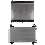 Aluminum Radiator & Ac Condenser Cooling Kit For 2007-2015 Toyota Yaris 1.5L New. Price: $98.55.