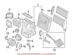 Genuine Oem Hvac Heater Core For Bmw 64119297754 New. Price: $164.81.