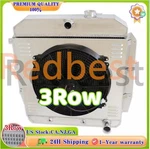 3ROW Aluminum Radiator Shroud 16''FAN For 1955-59 Chevy/gmc Apache 4.6L V8 Truck New. Price: $199.00.