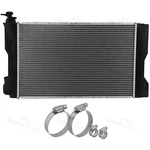 Radiator With Universal Oil Hose Clamps Kit For 2009-2014 Toyota Corolla Matrix New. Price: $58.51.