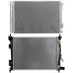 1*ALUMINUM Radiator + 1*A/C Condenser For Kia Rio 2012-2013 Hyundai Accent New. Price: $100.99.